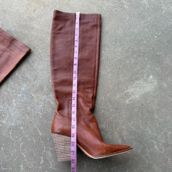 Lucky Brand Azoola Leather Knee High Boots Women’s Size 7.5 - Picture 8 of 13